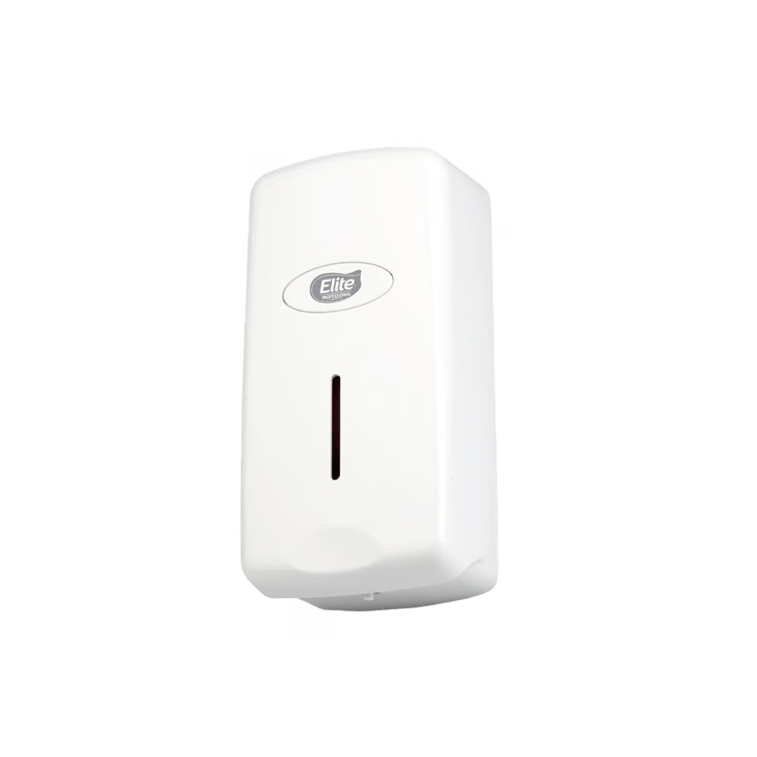 DISPENSADOR JABON RELLENABLE BLANCO ECONOMICO 395158