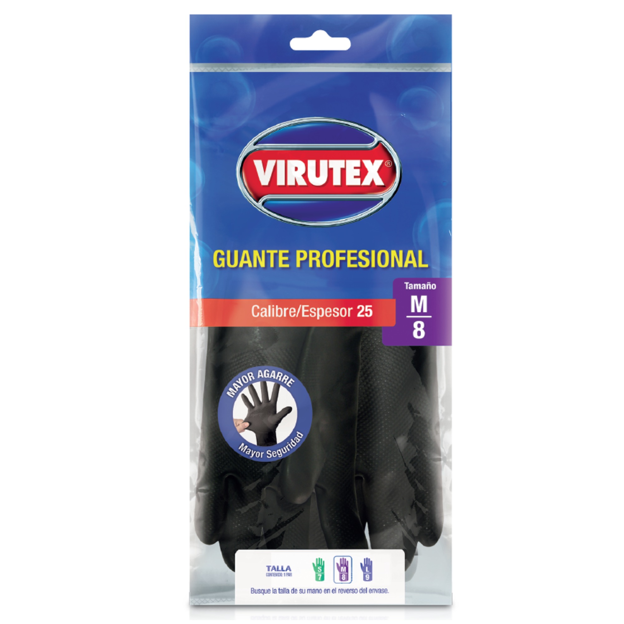 GUANTE PROFESIONAL C25 TALLAS S, M, L - VIRUTEX